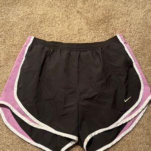 Black NIKE athletic shorts